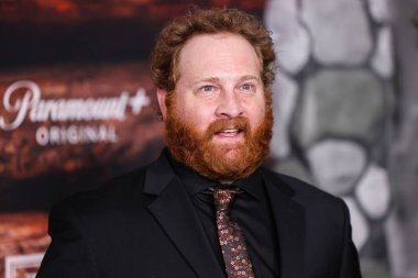 Brian Konowal, 19 Şubat 2025 'te Harmony Gold Theater' da düzenlenen Paramount + Series '1923' ün Los Angeles Premiere of Paramount 'a geldi.. 