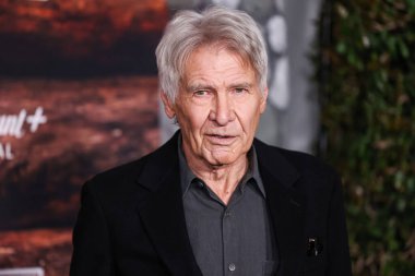 Harrison Ford, 19 Şubat 2025 'te Hollywood, Los Angeles, Kaliforniya' da Harmony Gold Theater 'da düzenlenen Paramount + Series' 1923 sezonunun Los Angeles prömiyerine geldi..