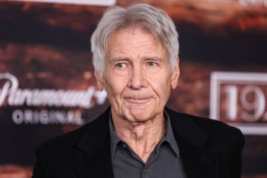 Harrison Ford, 19 Şubat 2025 'te Hollywood, Los Angeles, Kaliforniya' da Harmony Gold Theater 'da düzenlenen Paramount + Series' 1923 sezonunun Los Angeles prömiyerine geldi..
