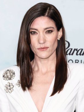 Jennifer Carpenter, 19 Şubat 2025 'te Harmony Gold Theater' da düzenlenen Paramount + Series '1923' ün Los Angeles Prömiyeri 'ne geldi..