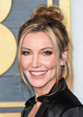 Katie Cassidy, Paramount + Serisi 'nin 1923 sezonunun Los Angeles prömiyerine 19 Şubat 2025' te Hollywood, Los Angeles, Kaliforniya, ABD 'deki Harmony Gold Tiyatrosu' na geldi..