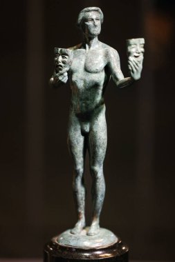 Aktör SAG Ödülleri Heykeli 31. Yıllık Sinema Oyuncuları Loncası Ödülleri Önizleme ve Menü Açılışı, 20 Şubat 2025 'te Los Angeles, Kaliforniya, ABD' de bulunan Shrine Oditoryumu ve Fuar Salonu 'nda yapıldı.. 