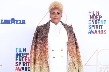 Aunjanue Ellis-Taylor, 22 Şubat 2025 'te Santa Monica Sahili, Los Angeles, Kaliforniya, ABD' de düzenlenen 40. Yıllık Bağımsız Film Ruhu Ödülleri 'ne ulaştı..    
