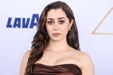 Danielle Frankel elbisesi ve Nouvel Heritage mücevheri giyen Cristin Milioti, 22 Şubat 2025 'te Santa Monica Plajı' nda düzenlenen 40. Yıllık Bağımsız Film Ödülleri 'ne ulaştı..  