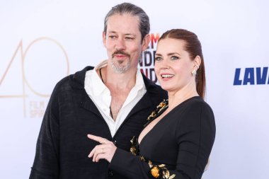 Darren Le Gallo ve eşi Amy Adams, Santa Monica, Los Angeles, Kaliforniya, ABD 'de 22 Şubat 2025 tarihinde düzenlenen 40. Yıllık Bağımsız Film Ruh Ödülleri' ne geldiler..