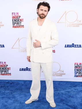 Tommy Bastow arrives at the 40th Annual Film Independent Spirit Awards 2025 held at the Santa Monica Beach on February 22, 2025 in Santa Monica, Los Angeles, California, United States.  clipart