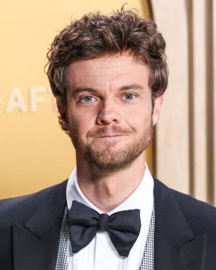 Dunhill 'i giyen Jack Quaid, 23 Şubat 2025' te ABD 'nin Kaliforniya eyaletinin Los Angeles kentinde düzenlenen Shrine Konser Salonu ve Fuar Salonu' nda düzenlenen 31..