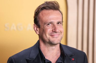 Jason Segel, 23 Şubat 2025 'te ABD' nin Kaliforniya eyaletinin Los Angeles şehrinde Shrine Konser Salonu ve Fuar Salonu 'nda düzenlenen 31..