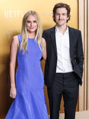 Justine Lupe ve Tyson Mason, 23 Şubat 2025 'te ABD' nin Kaliforniya eyaletinin Los Angeles kentindeki Shrine Oditoryum ve Fuar Salonu 'nda düzenlenen 31..