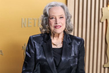 Kathy Bates, 23 Şubat 2025 'te ABD' nin Kaliforniya eyaletinin Los Angeles kentinde bulunan Shrine Konser Salonu 'nda düzenlenen 31..