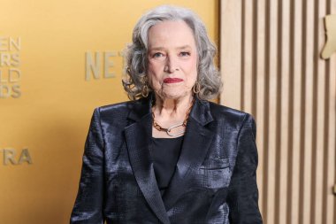 Kathy Bates, 23 Şubat 2025 'te ABD' nin Kaliforniya eyaletinin Los Angeles kentinde bulunan Shrine Konser Salonu 'nda düzenlenen 31..