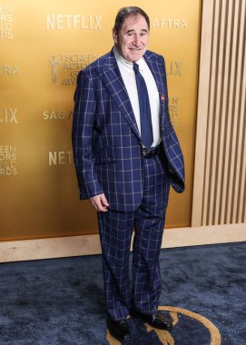 Richard Kind, 23 Şubat 2025 'te ABD' nin Kaliforniya eyaletinin Los Angeles kentinde Shrine Konser Salonu ve Fuar Salonu 'nda düzenlenen 31..