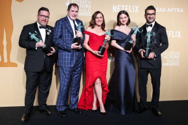 Michael Cyril Creighton, Richard Kind, Molly Shannon, Selena Gomez ve Kumail Ali Nanjiani, ABD 'nin Los Angeles şehrinde 23 Şubat 2025' te gerçekleştirilen 