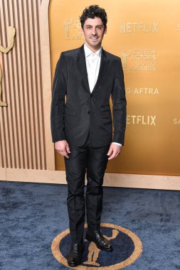 Andrew Hawley, 23 Şubat 2025 'te ABD' nin Kaliforniya eyaletinin Los Angeles şehrinde Shrine Konser Salonu ve Fuar Salonu 'nda düzenlenen 31..