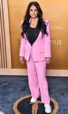 Bela Bajaria arrives at the 31st Annual Screen Actors Guild Awards held at the Shrine Auditorium and Expo Hall on February 23, 2025 in Los Angeles, California, United States. clipart