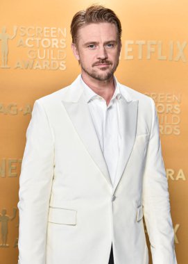 Boyd Holbrook, 23 Şubat 2025 'te ABD' nin Kaliforniya eyaletinin Los Angeles kentinde Shrine Konser Salonu ve Fuar Salonu 'nda düzenlenen 31..