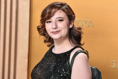 Christina Savio, 23 Şubat 2025 'te ABD' nin Kaliforniya eyaletinin Los Angeles kentinde bulunan Shrine Konser Salonu 'nda düzenlenen 31.. 