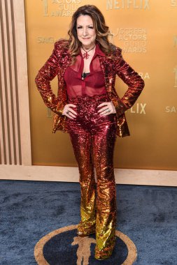 Joely Fisher, 23 Şubat 2025 'te ABD' nin Kaliforniya eyaletinin Los Angeles kentindeki Shrine Konser Salonu ve Fuar Salonu 'nda düzenlenen 31..