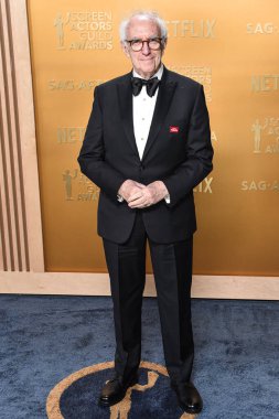 Jonathan Pryce, 23 Şubat 2025 'te ABD' nin Kaliforniya eyaletinin Los Angeles kentindeki Shrine Konser Salonu 'nda düzenlenen 31..