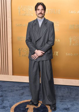 Jon Arias, 23 Şubat 2025 'te ABD' nin Kaliforniya eyaletinin Los Angeles kentinde Shrine Konser Salonu ve Fuar Salonu 'nda düzenlenen 31..