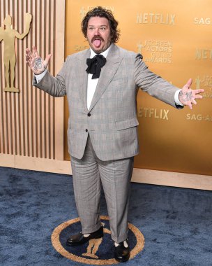 Matty Matheson, 23 Şubat 2025 'te ABD' nin Kaliforniya eyaletinin Los Angeles kentindeki Shrine Konser Salonu ve Fuar Salonu 'nda düzenlenen 31..