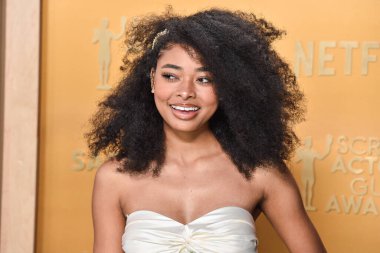 Mychal-Bella Bowman, 23 Şubat 2025 'te ABD' nin Kaliforniya eyaletinin Los Angeles şehrinde düzenlenen Shrine Konser Salonu ve Fuar Salonu 'nda düzenlenen 31..