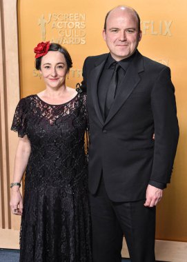 Pandora Colin ve Rory Kinnear, 23 Şubat 2025 'te ABD' nin Kaliforniya eyaletinin Los Angeles kentindeki Shrine Oditoryumu ve Fuar Salonu 'nda düzenlenen 31..