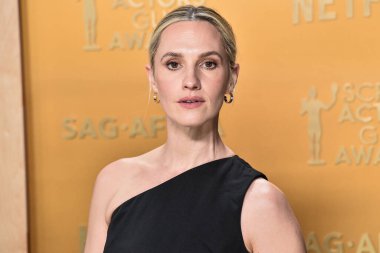 Ruth Bradley, 23 Şubat 2025 'te ABD' nin Kaliforniya eyaletinin Los Angeles kentinde Shrine Konser Salonu ve Fuar Salonu 'nda düzenlenen 31..