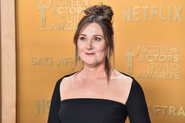 Ruth Gemmell, 23 Şubat 2025 'te ABD' nin Kaliforniya eyaletinin Los Angeles kentindeki Shrine Konser Salonu ve Fuar Salonu 'nda düzenlenen 31..