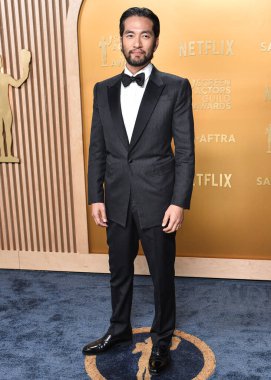 Shinnosuke Abe, 23 Şubat 2025 'te ABD' nin Kaliforniya eyaletinin Los Angeles kentindeki Shrine Konser Salonu ve Fuar Salonu 'nda düzenlenen 31..