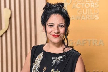 Vineeta Rishi, 23 Şubat 2025 'te ABD' nin Kaliforniya eyaletinin Los Angeles kentindeki Shrine Konser Salonu ve Fuar Salonu 'nda düzenlenen 31..