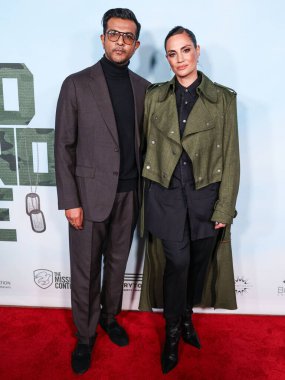 Utkarsh Ambudkar ve eşi Naomi Ambudkar, Briarcliff Entertainment 'in 