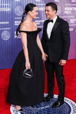 Katy Perry ve kocası Orlando Bloom, 13 Nisan 2024 'te Los Angeles, Kaliforniya, ABD' deki Akademi Sinema Müzesi 'nde düzenlenen 10..