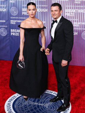 Katy Perry ve kocası Orlando Bloom, 13 Nisan 2024 'te Los Angeles, Kaliforniya, ABD' deki Akademi Sinema Müzesi 'nde düzenlenen 10..