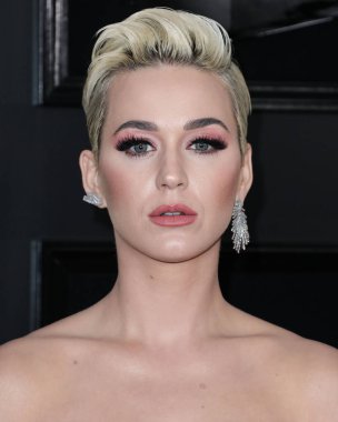 (Katy Perry, Mavi Köken 'in Yeni Shepard roketi ile sadece kadınlardan oluşan Mavi Köken uçuşu ile uzaya gidecek. LOS ANGELES, CALIFORNIA, ABD - 10 Şubat: Amerikalı şarkıcı, söz yazarı ve TV kişisi Katy Perry 61..