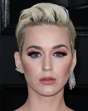 (Katy Perry, Mavi Köken 'in Yeni Shepard roketi ile sadece kadınlardan oluşan Mavi Köken uçuşu ile uzaya gidecek. LOS ANGELES, CALIFORNIA, ABD - 10 Şubat: Amerikalı şarkıcı, söz yazarı ve TV kişisi Katy Perry 61..