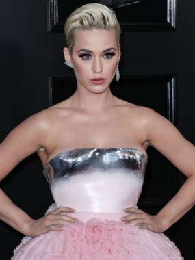 (Katy Perry, Mavi Köken 'in Yeni Shepard roketi ile sadece kadınlardan oluşan Mavi Köken uçuşu ile uzaya gidecek. LOS ANGELES, CALIFORNIA, ABD - 10 Şubat: Amerikalı şarkıcı, söz yazarı ve TV kişisi Katy Perry 61..