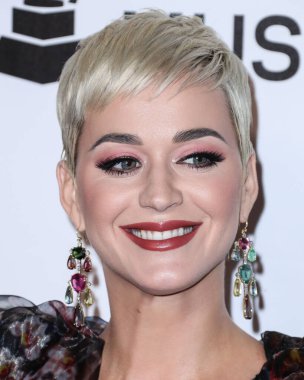 Katy Perry, Mavi Köken 'in Yeni Shepard roketiyle sadece kadınlardan oluşan mavi bir uçakla uzaya gidecek. LOS ANGELES, CALIFORNIA, ABD - 08 Şubat: Amerikalı şarkıcı, söz yazarı