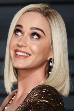 Katy Perry, Mavi Köken 'in Yeni Shepard roketiyle sadece kadınlardan oluşan mavi bir uçakla uzaya gidecek. BEVERLY HILLS, LOS ANGELES, CALIFORNIA, ABD - 26 Şubat: Amerikalı şarkıcı, söz yazarı ve TV kişisi Katy Perry 