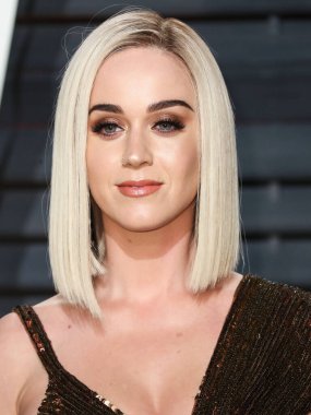  Katy Perry, Mavi Köken 'in Yeni Shepard roketiyle sadece kadınlardan oluşan mavi bir uçakla uzaya gidecek. BEVERLY HILLS, LOS ANGELES, CALIFORNIA, ABD - 26 Şubat: Amerikalı şarkıcı, söz yazarı ve TV kişisi Katy Perry 