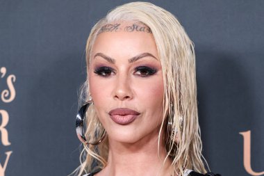Amber Rose, Darren Dzienciol 'un Oscar Arifesi Partisi 2025' e geliyor. Ütopya tarafından sunulan, Vas J Morgan tarafından sunulan, LA Wildfire Yardım Görevi için 1 Mart 2025 'te Beverly Hills' teki SheatsGoldstein Malikanesi 'nde düzenlenen