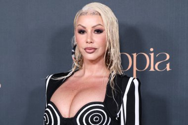 Amber Rose, Darren Dzienciol 'un Oscar Arifesi Partisi 2025' e geliyor. Ütopya tarafından sunulan, Vas J Morgan tarafından sunulan, LA Wildfire Yardım Görevi için 1 Mart 2025 'te Beverly Hills' teki SheatsGoldstein Malikanesi 'nde düzenlenen