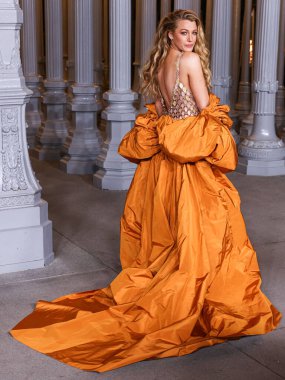 (FILE) Judge signals he may dismiss NY Times from $400 million Baldoni-Lively defamation case. MIRACLE MILE, LOS ANGELES, CALIFORNIA, USA - NOVEMBER 02: American actress Blake Lively wearing a Tamara Ralph fall 2023 collection clipart