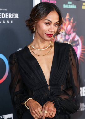 Zoe Saldana, 2 Mart 2025 Pazar günü 97. Yıllık Akademi Ödülleri 'nde Emilia Perez için En İyi Yardımcı Kadın Oyuncu dalında Oscar kazandı. LOS ANGELES, CALIFORNIA, ABD - 29 Ekim: Amerikalı aktris Zoe Saldana         