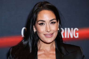 Brie Bella Garcia 6 Mart 2025 'te Los Angeles, Kaliforniya, ABD' de bulunan The Grove 14 'te düzenlenen Los Angeles Intrinsic Value Films' in galasına ve Sümer 'in Queen of the Ring' ine geldi..