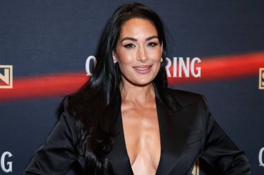 Brie Bella Garcia 6 Mart 2025 'te Los Angeles, Kaliforniya, ABD' de bulunan The Grove 14 'te düzenlenen Los Angeles Intrinsic Value Films' in galasına ve Sümer 'in Queen of the Ring' ine geldi..