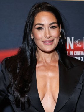 Brie Bella Garcia 6 Mart 2025 'te Los Angeles, Kaliforniya, ABD' de bulunan The Grove 14 'te düzenlenen Los Angeles Intrinsic Value Films' in galasına ve Sümer 'in Queen of the Ring' ine geldi..
