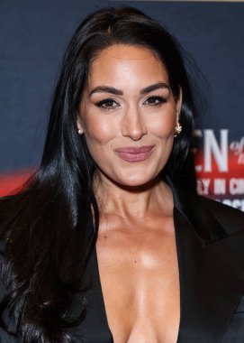 Brie Bella Garcia 6 Mart 2025 'te Los Angeles, Kaliforniya, ABD' de bulunan The Grove 14 'te düzenlenen Los Angeles Intrinsic Value Films' in galasına ve Sümer 'in Queen of the Ring' ine geldi..