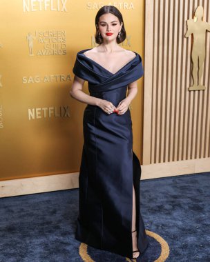 (Selena Gomez 'in' Emilia Perez 'şarkısındaki' Mi Camino 'şarkısı 2 Mart 2025' te 97. Yıllık Akademi Ödülleri 'nde En İyi Orijinal Şarkı dalında Oscar kazanmadı. LOS ANGELES, CALIFORNIA, ABD - 23 Şubat Selena Gomez, Olağanüstü Performans Kazanan