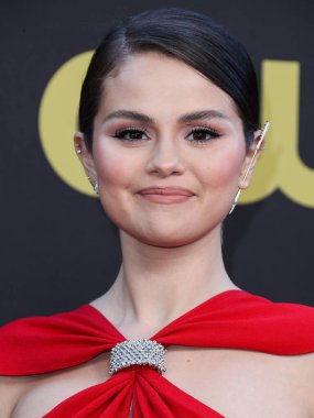 Selena Gomez 'in' Emilia Perez 'şarkısındaki' Mi Camino 'şarkısı 2 Mart 2025' te 97. Akademi Ödülleri 'nde En İyi Orijinal Şarkı dalında Oscar kazanmadı. CENTURY ŞEHRİ, LOS ANGELES, CALIFORNIA, ABD - 13 Mart: Amerikalı aktris, şarkıcı, yapımcı Selena Gomez